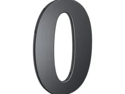 BASI HN 160, Dekorativ siffra, Stål, Antracit, 106 mm, 156 mm, 212 g