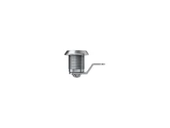 BASI HS 354 KD, Mailbox lock, Krom, Galvaniserad metall