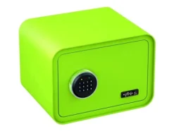 BASI mySafe 350, Fristående kassaskåp, Grön, Kod, Elektronisk, Vägg, 1 galler, Batteri