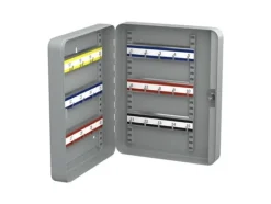 Hot BASI SK 50, Metall, Grå, 30 krok/-ar, nyckel, 1 styck, 240 x 75 x 300 mm Kassaskåp