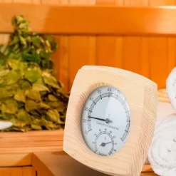 New Bastu Digital Termometer Hygrometer Fuktighetstemperaturmätare Bastu