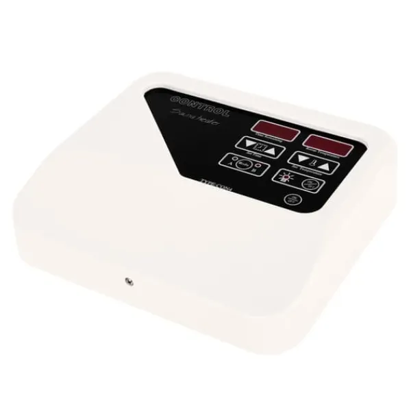 Best Bastuaggregat styrenhet - Extern kontrollpanel - Väggmonterad - 220–240 V - För 3–9 kW - 40–105 °C - Ljusstyrning 60 W - Digital Bastu
