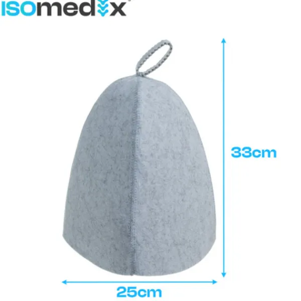 Bastuhatt i Filt – Klassisk Modell