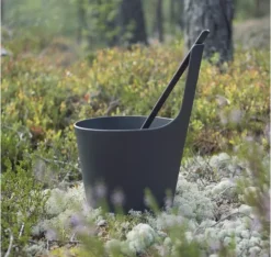 Bastukorg RENTO PISARA 5L, svart Bastu