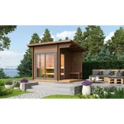 Hot Bastustuga Saunasell Halden Small Bastu