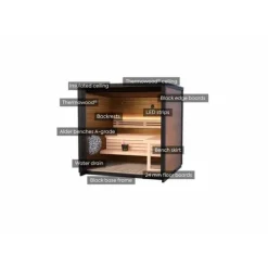 Bastustuga Saunasell Patio XS Bastu