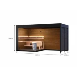 Outlet Bastustuga Saunasell Patio S Plus Bastu