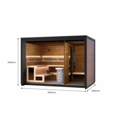 Clearance Bastustuga Saunasell Patio M Bastu