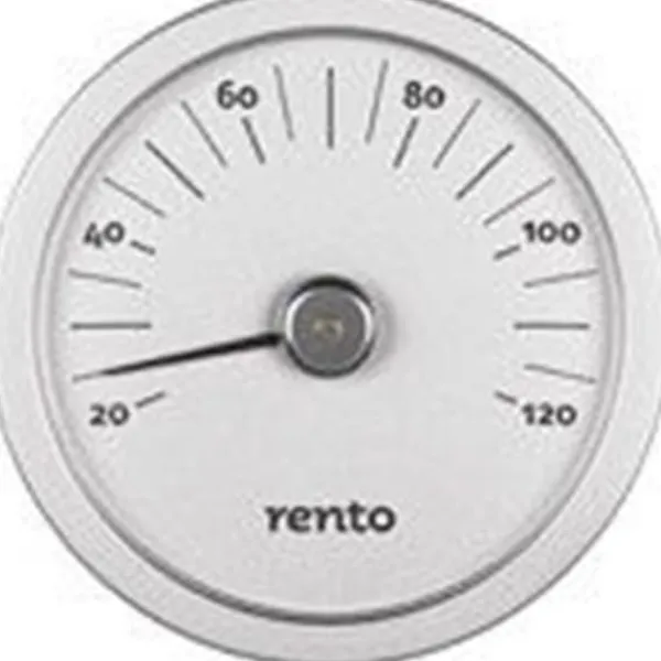 Bastutermometer RENTO Aluminium Silver