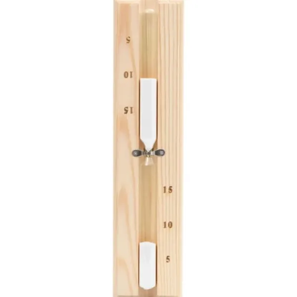 Bastutillbehör - Living 2-i-1 Bastutermometer & hygrometer sandur set massiv furu