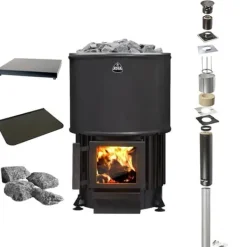 Discount Bastuugn Narvi Luosto Paket Bastu