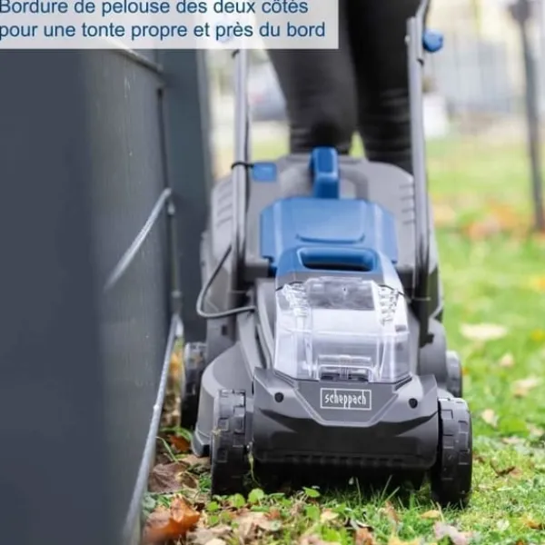 BC-MP320-X sladdlös gräsklippare - 32 cm klippning + mulching + uppsamling + justerbar höjd - SCHEPPACH 20V IXES - utan batteri eller laddare