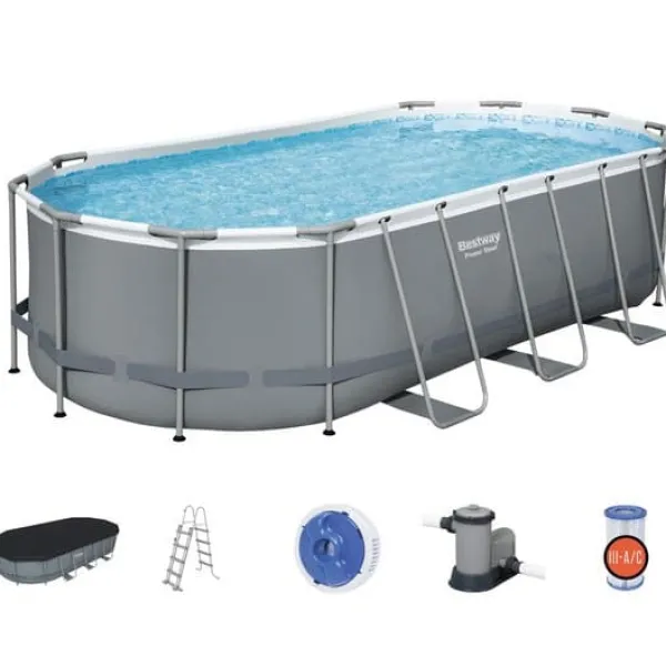 Clearance - Power Steel Pool 5,49 X 2,74 X Pooler