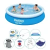 Hot Fast Set Rund 366x76 cm - 8 delar - Pool inklusive tillbehör Pooler