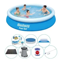 Sale Fast Set Rund 366x76 cm - Pool med tillbehör Pooler