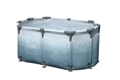 Sale Lay-Z-Spa 6002N, 431 l, 2 personer, Oval, Polyester, Polyvinylklorid (PVC), Stål, Blå, Grå, Blå Pooler