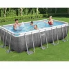 Best Pool Power Steel med tillbehör rektangulär 488x244x122 cm Pooler