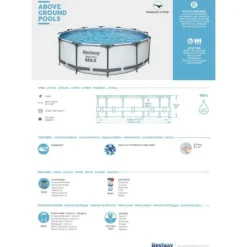 Bestway Pool Steel Pro MAX - Poolset - 366x76 cm