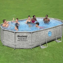 Poolset Power Steel 488x305x107 cm Pooler