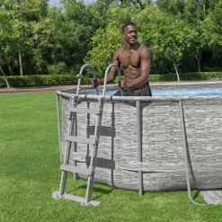 Poolset Power Steel 488x305x107 cm Pooler