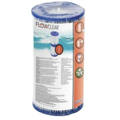 Bestway Rectangular Steel Pro Swimming Pool - 300 x 201 x 66 cm - Blå - Inklusive Tillbehör - CB19