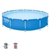 Best Steel Pro 56681, 6473 l, Pool med ram, Vuxen, Blå, 23,6 kg Pooler