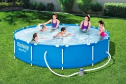 Best Steel Pro 56681, 6473 l, Pool med ram, Vuxen, Blå, 23,6 kg Pooler