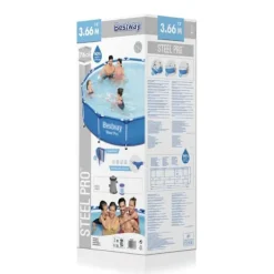 Bestway Steel Pro Frame Pool 366 x 76 cm m. pump