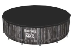 New Steel Pro MAX Frame Pool 427 x 107cm m/pump, stege - Ny modell! Pooler
