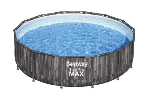 New Steel Pro MAX Frame Pool 427 x 107cm m/pump, stege - Ny modell! Pooler