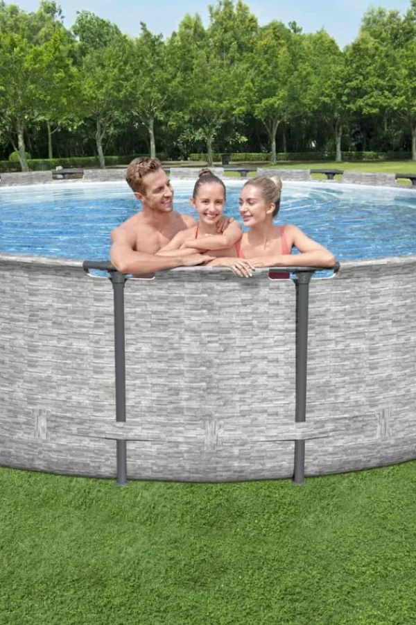 Bestway Steel Pro Max Frame Pool 549 x 122cm m/pump, stege - Ny modell!