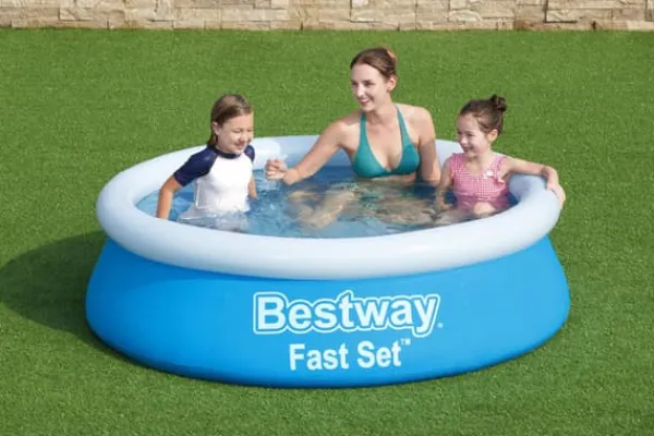Hot Swimming Pool - Fast Set - 183 x 51 cm - Inklusive underhållssats Pooler