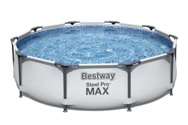 Outlet Swimming Pool - Steel Pro MAX - 366 x 76 cm - Inklusive WAYS underhållspaket, filterpump och markduk Pooler