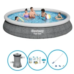 Clearance Swimming Pool Fast Set - 457x84 cm - Poolset Pooler
