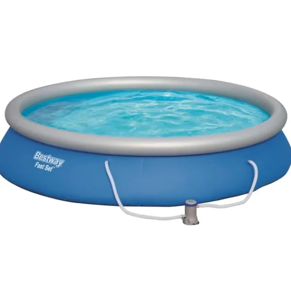 Bestway Trädgårdspool Fast Set 457x84 cm 57313