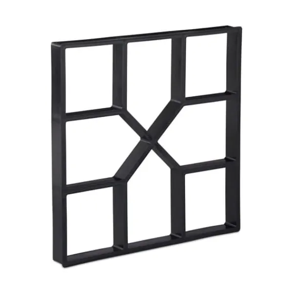Outlet Betongformset, 4x40,5x40,5 cm, Svart Trädgårdsprydnader