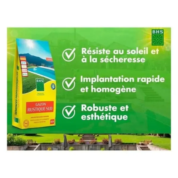 BHS Rustik Gräs Kapacitet 10 KG