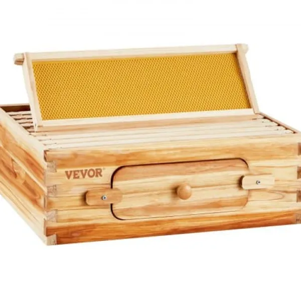 Biodlingsstartpaket, Langstroth mellankropp, 50,4x41,3x17 cm, Trä