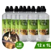 Bioethanol CL100 (12X 1 Liter) - 100 % ren bioetanol - Luktfri - Holländskt ursprung - Miljövänligt bränsle