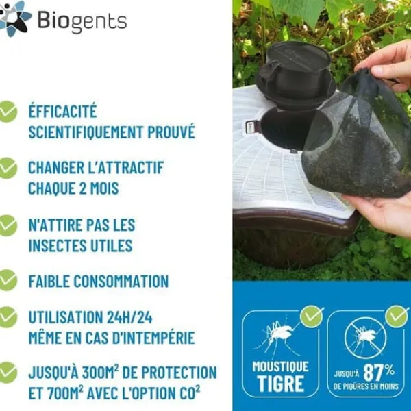 BIOGENTS BG-Mosquitaire utomhusfälla Skadedjursfällor