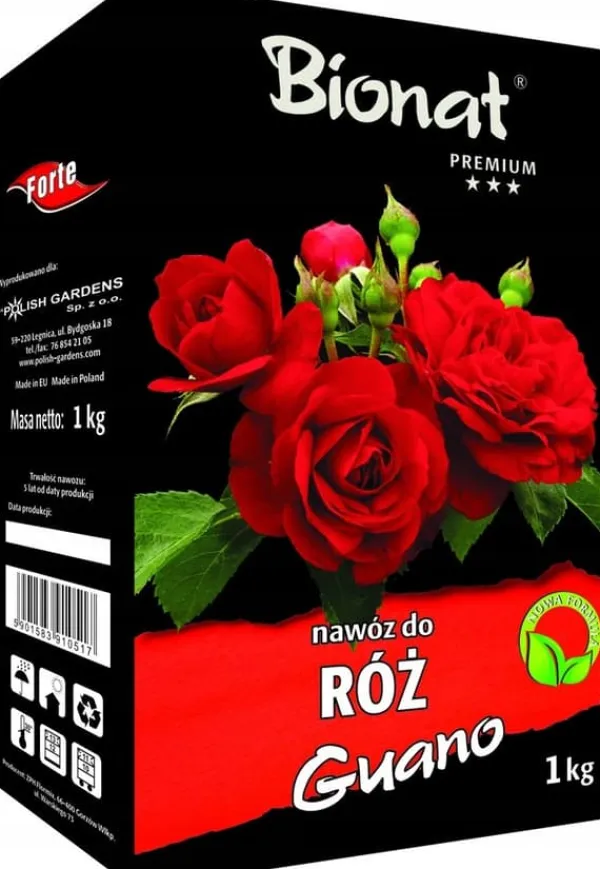 Online BIONAT GUANO-GÖDNINGSMEDEL FÖR ROSOR 1 KG EKOLOGISK Gödningsmedel