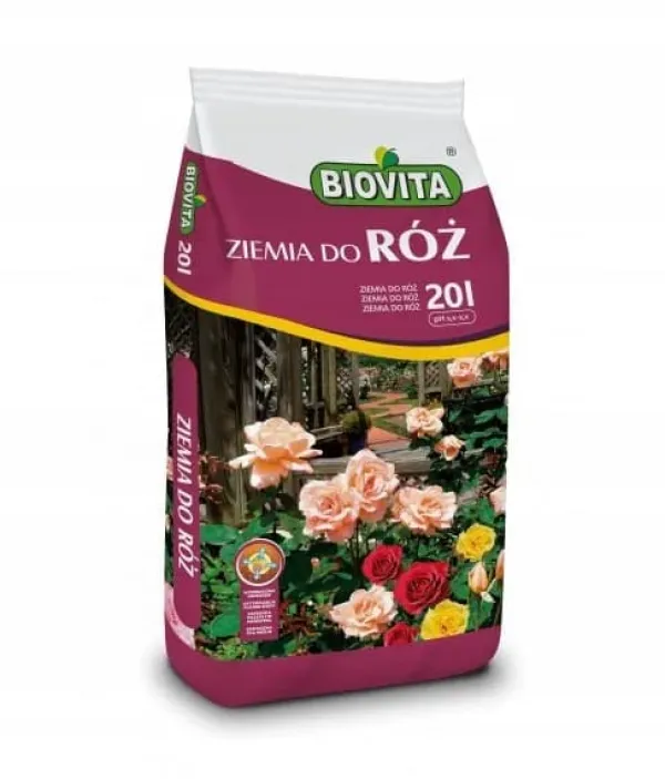 New BIOVITA ROSJORD 20L Jord & Sand