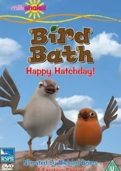 Clearance BIRD BATH Happy Hatchday DVD Milkshake Five5014138600686Birthday nest egg Brand New För Fåglar & Småvilt