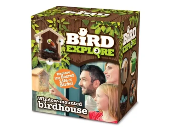 Bird Explore - Window-mounted Birdhouse
