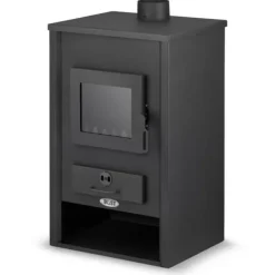 Viking Choice BLIST B2E Högeffektiv vedspis med vattenmantel, 15 kW, för centralvärmesystem