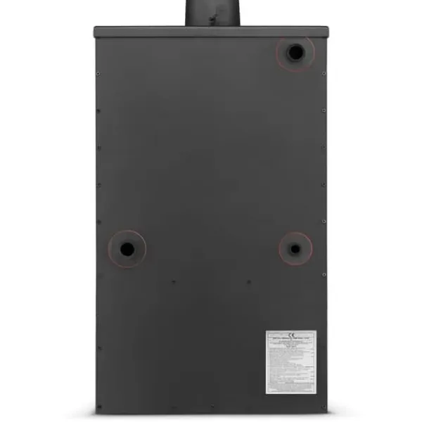 Viking Choice BLIST B2E Högeffektiv vedspis med vattenmantel, 15 kW, för centralvärmesystem