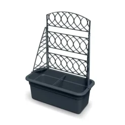 Outlet BLOMA HUS MED PERGOLA - ANTRACIT - PP-DBLO600 A Valvbågar, Spaljéer, Bersåer & Pergolor
