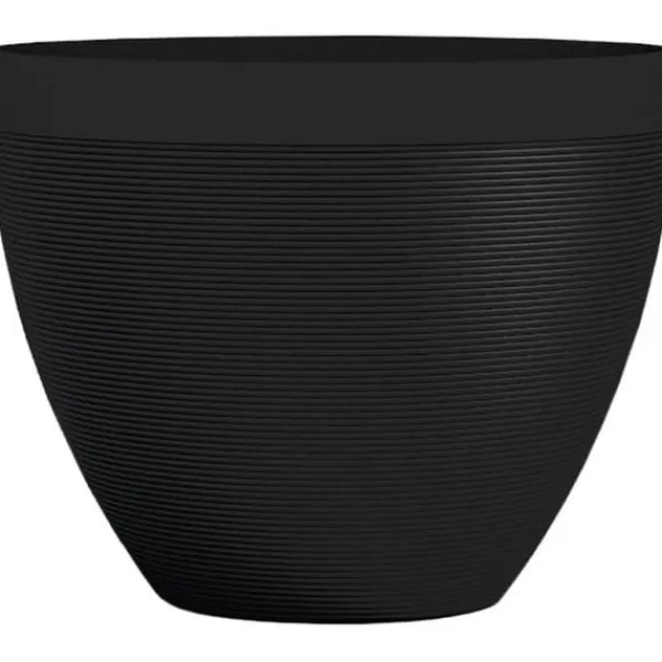 New Blomkruka - GARDEN ID - Green Care Impact Svart-Ant - 30 x 26 cm - 10 års garanti - 100% återvunnen - UV-/frostbeständig Krukor & Växtbehållare