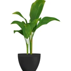 New Blomkruka - GARDEN ID - Green Care Impact Svart-Ant - 30 x 26 cm - 10 års garanti - 100% återvunnen - UV-/frostbeständig Krukor & Växtbehållare