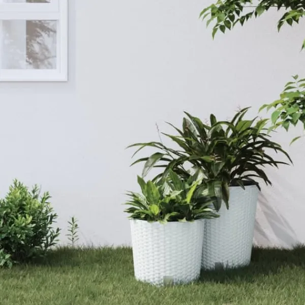 Online Blomkruka med avtagbar insida vit 15/15,3 L PP-rotting - Odlingslåda - Odlingslådor - Home & Living Krukor & Växtbehållare